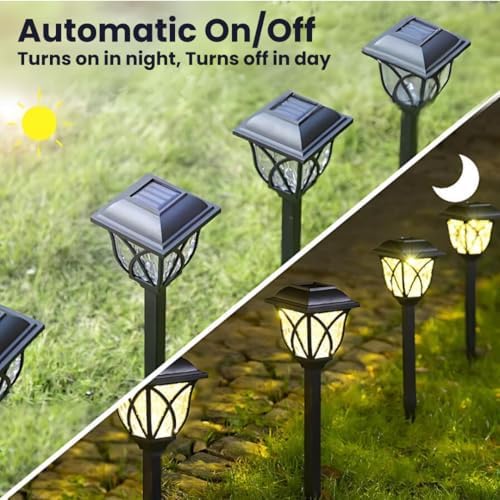 UBliss Outdoor Light | Solar Powered LED | Soft Ambient Light | Pathway | Outdoor | Garden | Battery Powered | Decoration | Walkways | Driveways | Landscaping.