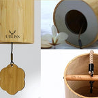 UBliss Bamboo Wind Chime (Summer) – Natural Soothing Tones for Garden, Balcony & Meditation
