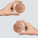 UBliss Premium Cork Set – 2 Blocks | 2 Massage Balls | 1 Peanut Massager Ball | Natural, Non-Slip & Eco-Friendly Yoga & Mobility Kit