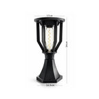 UBliss Solar Spiral Gate Light | Outdoor Decorative Hanging & Pillar Lamp | Waterproof Garden & Balcony Light | Warm White LED | Auto Dusk to Dawn | for Gate, Lawn, Patio & Pathway
