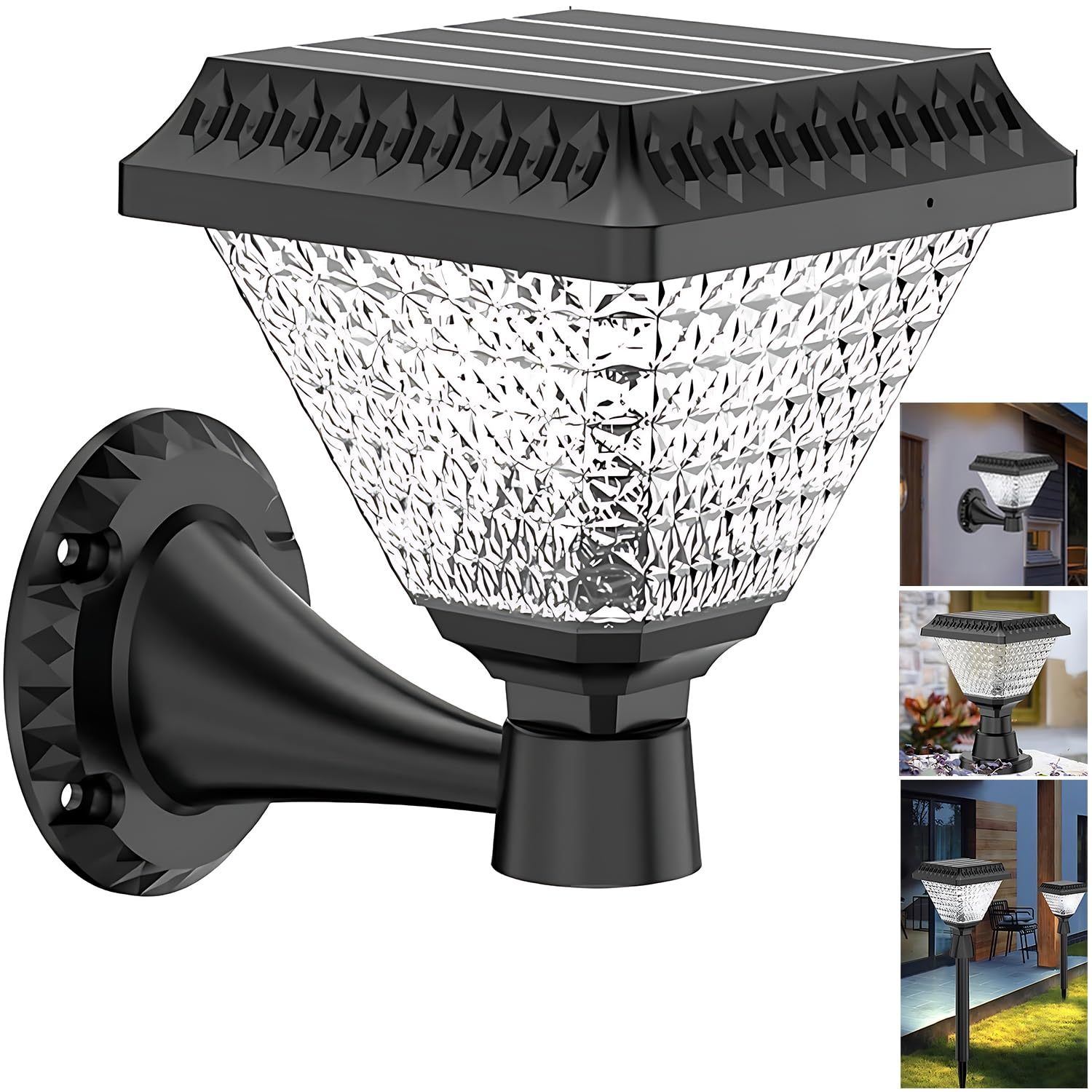 UBliss LED Solar Garden Lights with Remote Control | RGB Mode | Waterproof LED Pathway Lights for Outdoor Decoration, Driveways, and Landscaping