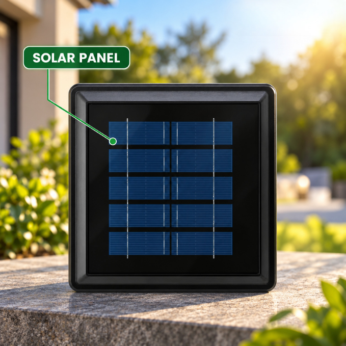 UBliss RGB Solar Bollard Light with Remote Control, Color Changing LED For Outdoor&nbsp;