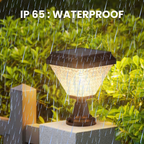 UBliss LED Solar Garden Lights with Remote Control | RGB Mode | Waterproof LED Pathway Lights for Outdoor Decoration, Driveways, and Landscaping